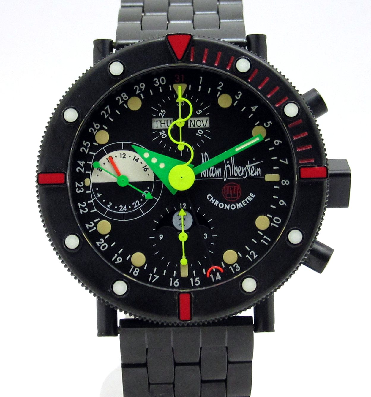 Alain Silberstein アラン・シルベスタイン ”クロノマリーン ノアール