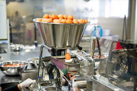 ゴールデンエッグ｜半熟卵の自動殻剥き機｜大和製作所