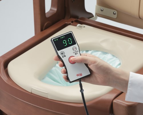 アロン化成 家具調トイレ セレクトR 自動ラップ はねあげ 暖房便座