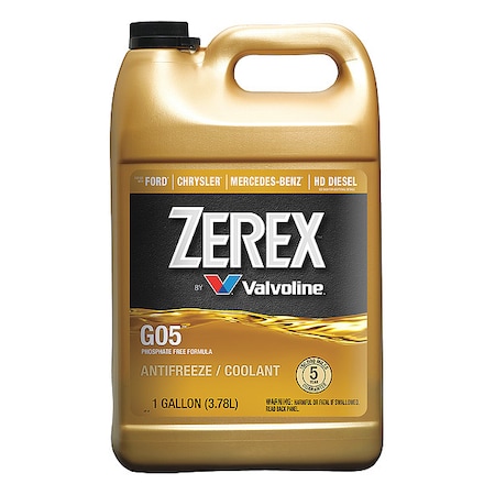 Zerex Antifreeze Coolant, 1 gal., Concentrated ZXG051 | Zoro