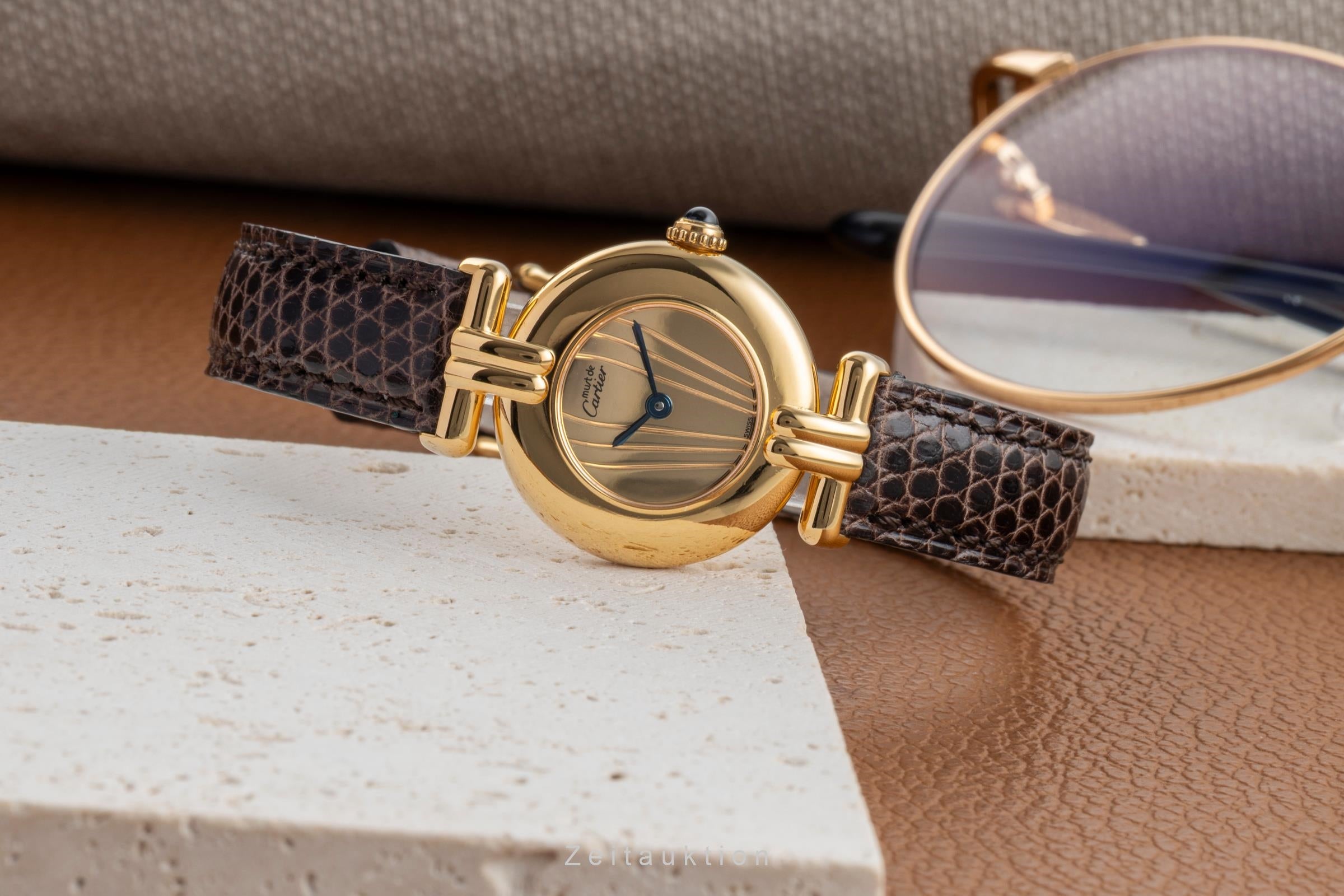 Cartier Vermeil silver-gilt quartz Kal. 90 Ref. 590002 | 2600715