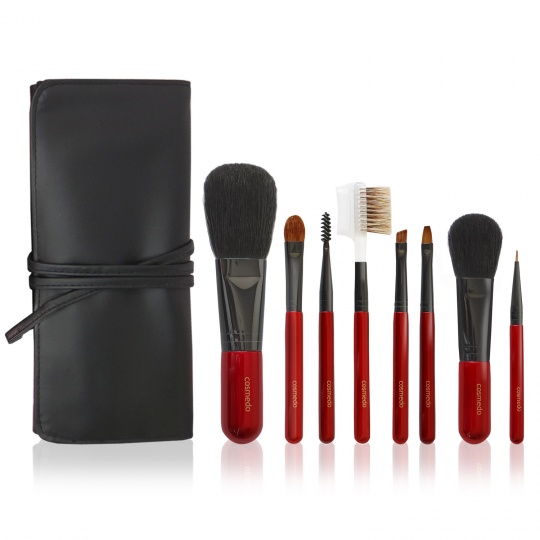 熊野筆 メイクブラシ トゥルーセレクション（ 熊野筆 メイクブラシ8本