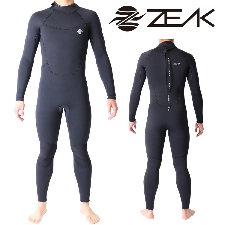 ZEAK(ジーク) セミドライ ウェットスーツ 男性用 メンズ 6mm / 4mm