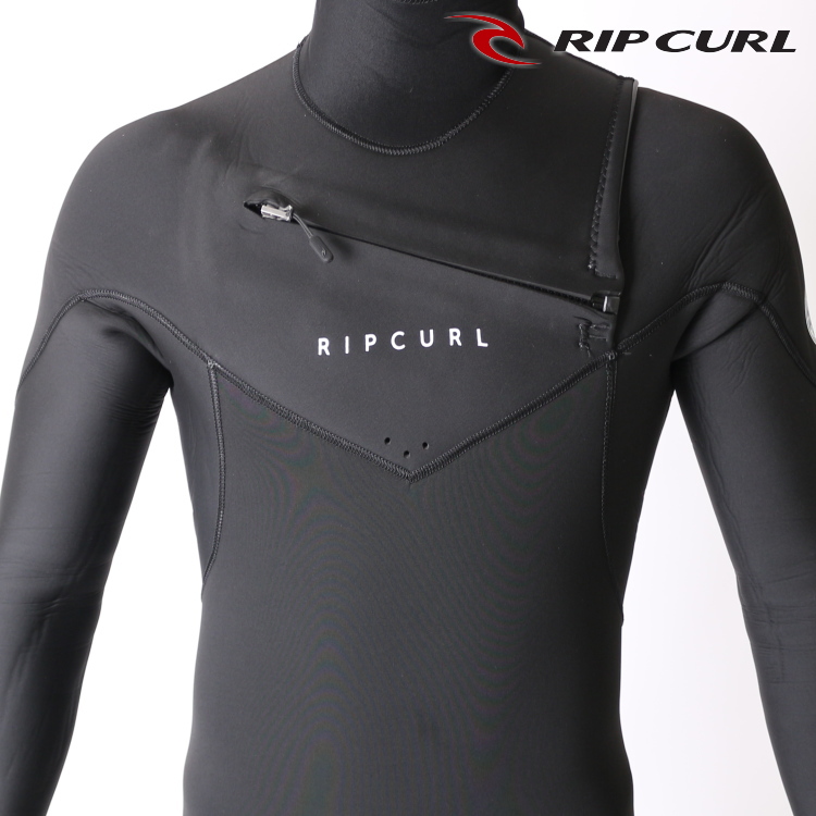 リップカール ウェットスーツ メンズ 5mm / 4mm フード付 チェスト