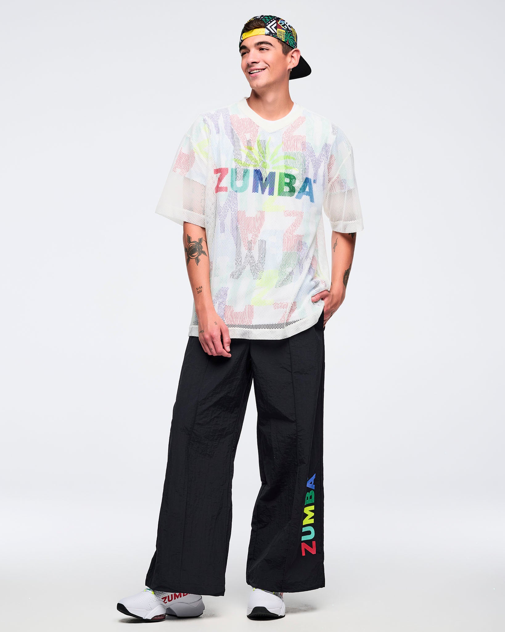 Latin Movement Oversized Mesh Top – Zumba Wear | STRONG iD