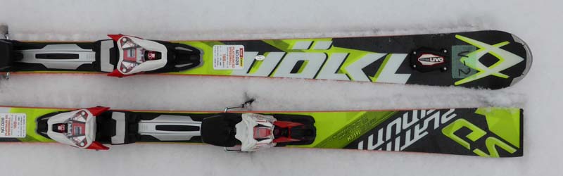 ジ*モ様 フォルクル VOLKL プラチナムSD スキー板 ビンディング 165 ジ