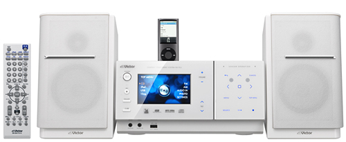 Victor NX-TC7 ミニコンポ ビクター、ワンセグ対応iPodミニコンポ「NX