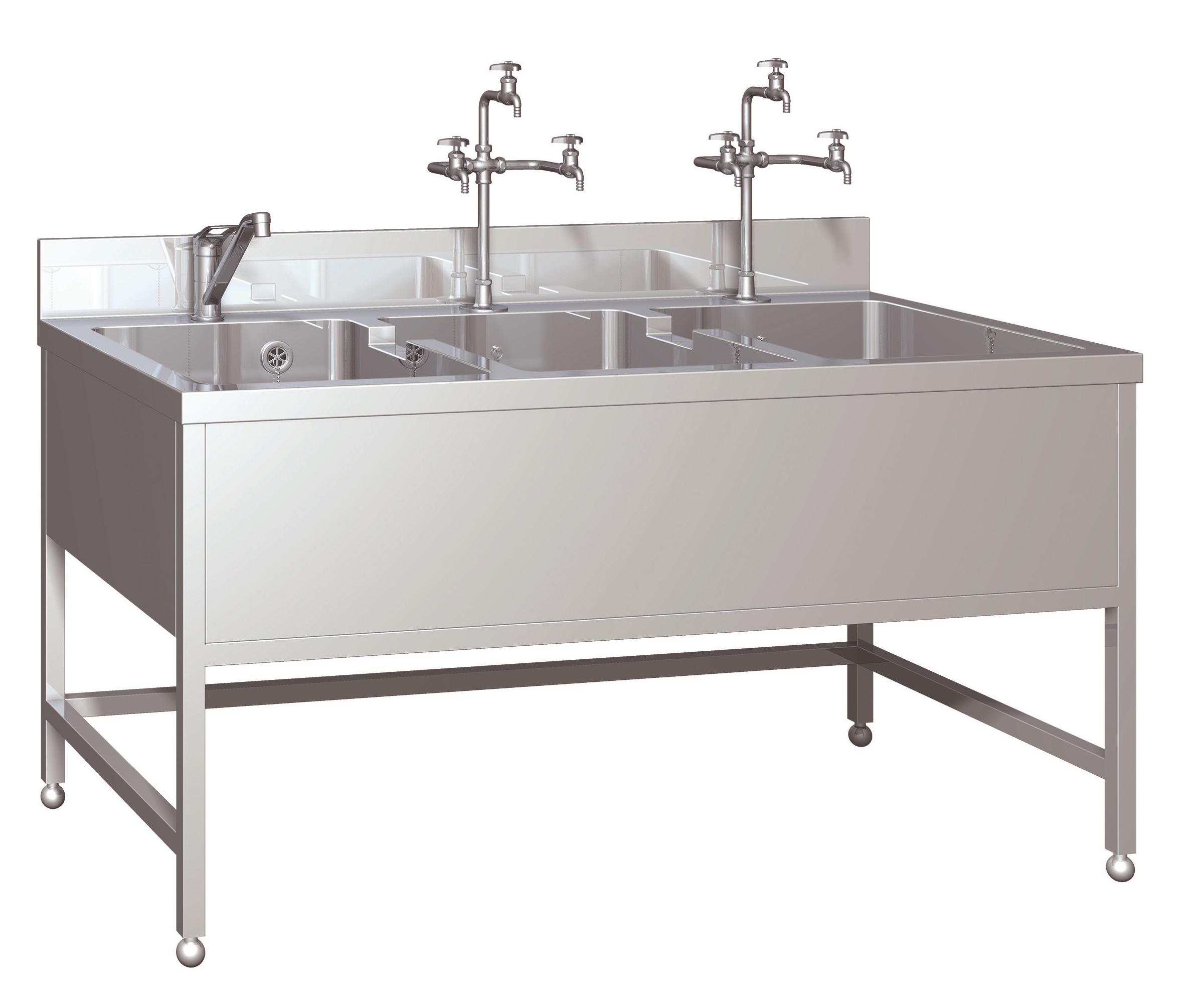 ステンレスサイド流し台（SSD-N187）｜ヤマト科学株式会社