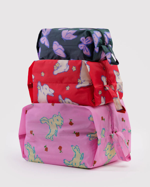 BAGGU 3D Zip Set - Yarn Harbor