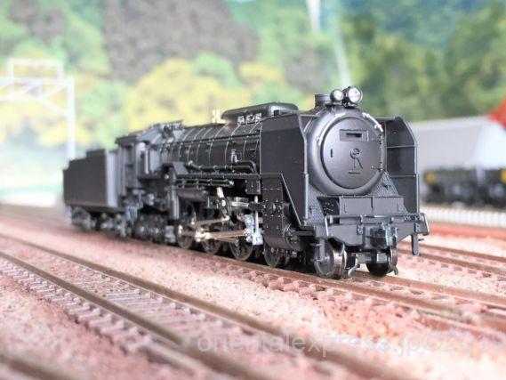 C62常磐形（ゆうづる牽引機）が入線しました！KATO 2017-6 22号機 23