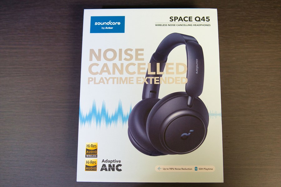 色々と惜しい。期待しすぎた感「Anker Soundcore Space Q45」「レビュー」