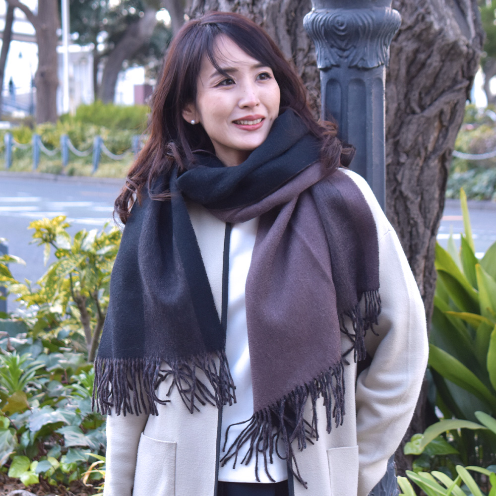 カシミヤウールブランケットストール 22834 | 株式会社 佳雅