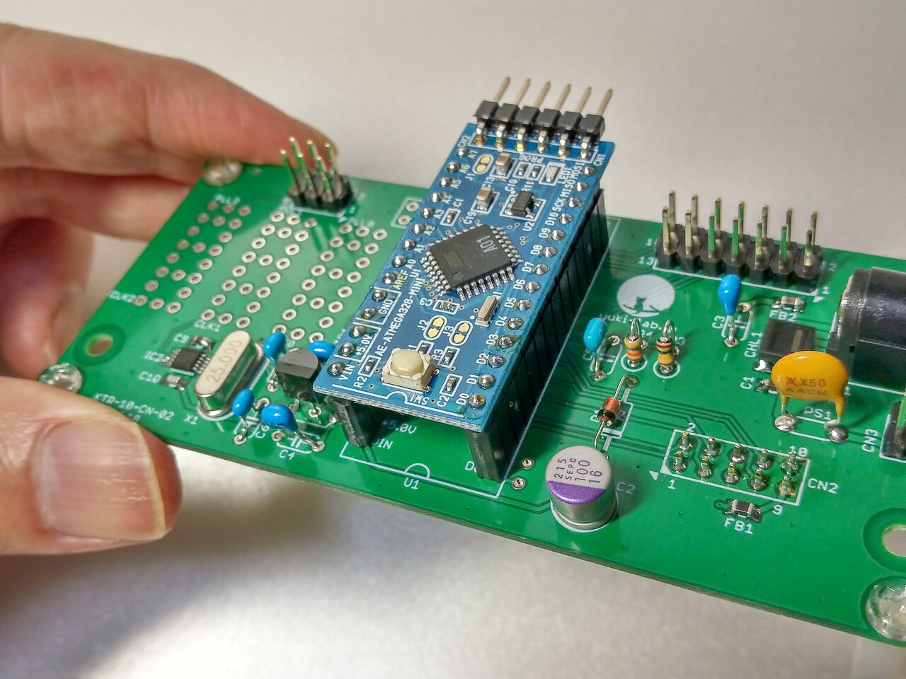 KTR-10 コントロール・PLL基板(CN-02)の作り方