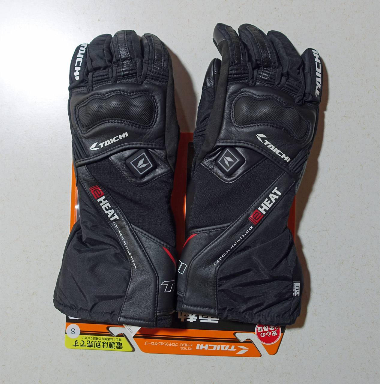 電熱グローブ TAICHI 電熱グローブ 黒/ベージュ バッテリー付き タイチ