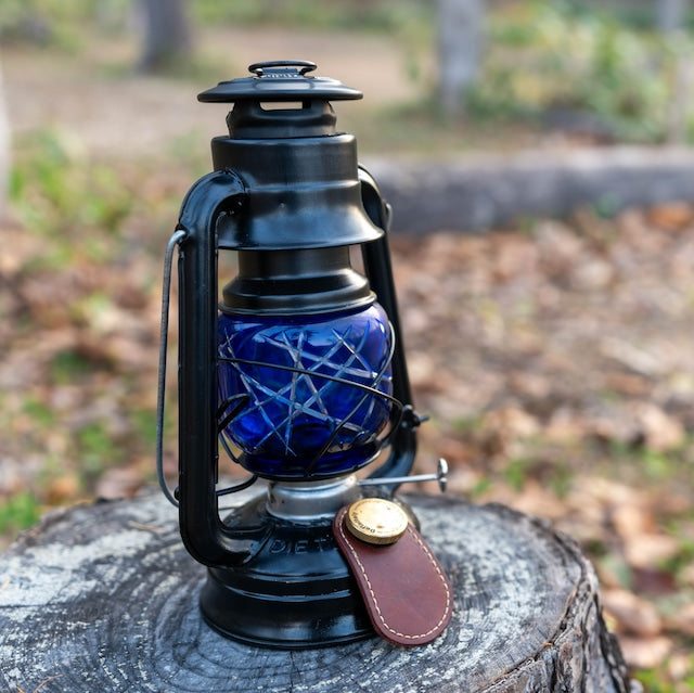 小型オイルランタン用 色付きホヤ（グローブ）小