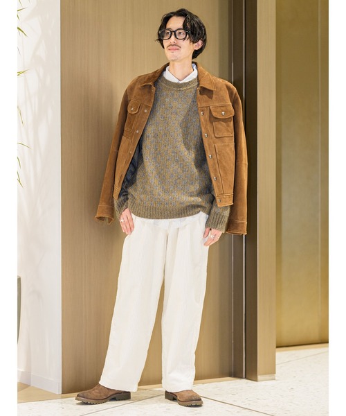 た*ま様 YOKE 23AW レザージャケット スエード トラッカージャケット