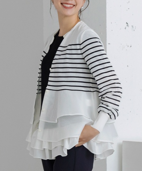 Sono（ソーノ） カーディガン ご自宅でお洗濯可能/日本製「SONO/ソーノ