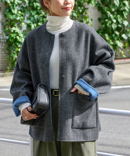 B.C STOCK（ベーセーストック） コート アウター 「追加」S120ブレンド