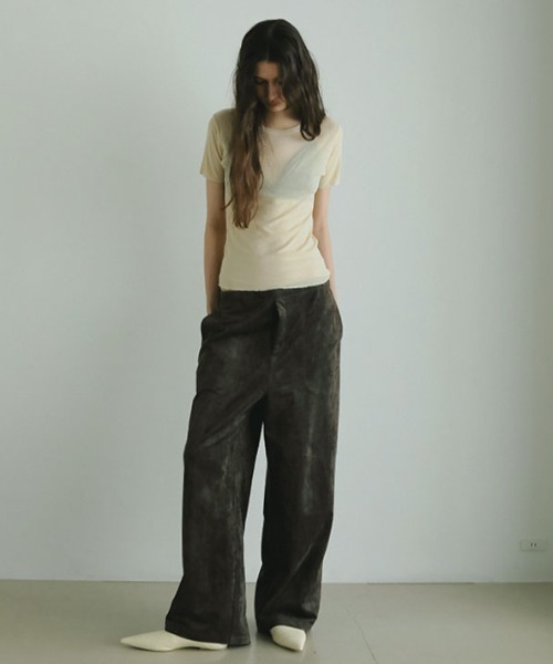 ETRE TOKYO（エトレトウキョウ） スリッポン ポインテッドレザー