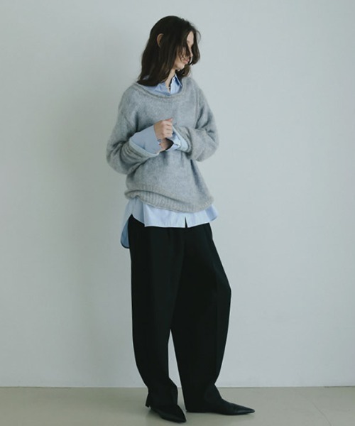 ETRE TOKYO（エトレトウキョウ） スリッポン ポインテッドレザー