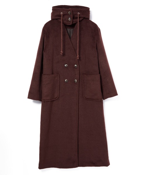 STUDIOUS（ステュディオス） アウター 「PINUE/ピヌエ」フード付きノー