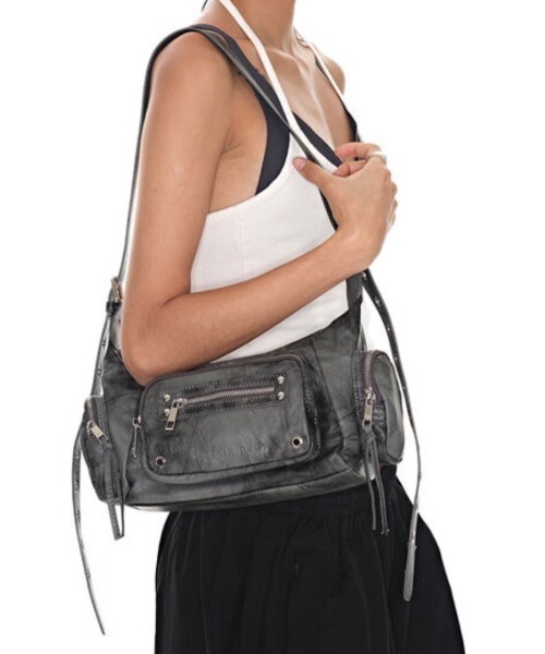 BLACKPURPLE（ブラックパープル） ショルダーバッグ 「BLACK PURPLE