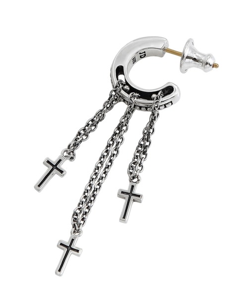JUSTIN DAVIS（ジャスティンデイビス） ピアス DANGLING CROSS