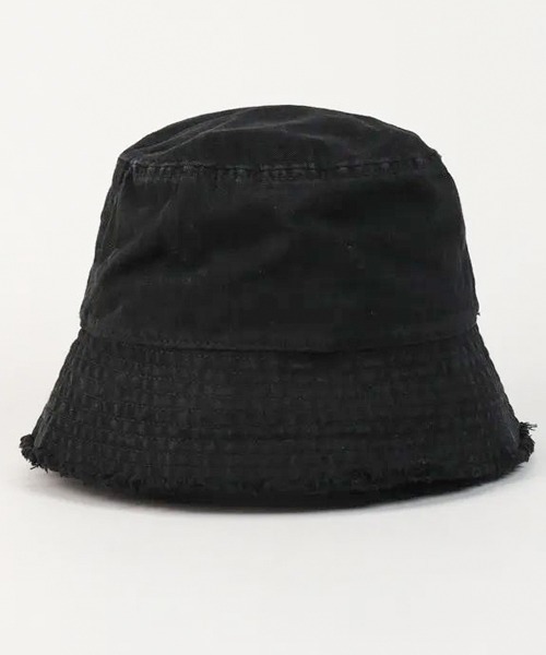 ARCHIVER 帽子 ハット 「Bz」コットンフリンジバケットハット メンズ