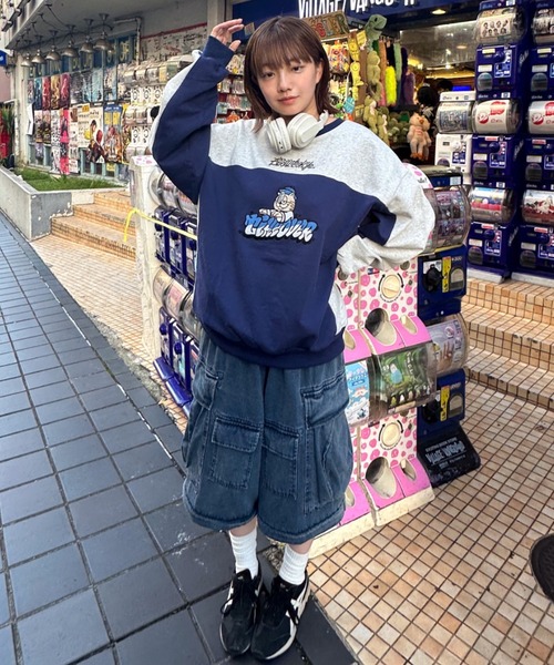 A'gem（エージェム） トレーナー スウェット A'GEM/9 × .kom 「A'gem