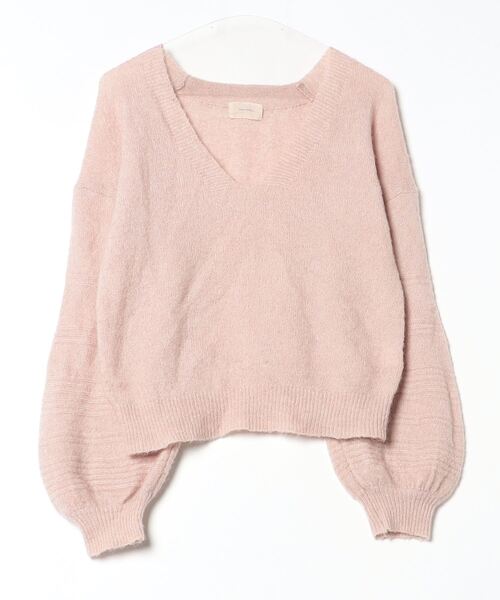 TODAYFUL 「TODAYFUL」 Vネックニット FREE ピンク レディース