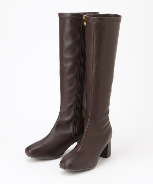 Honeys（ハニーズ） ブーツ ヒールロングブーツ レディース : ZOZOTOWN