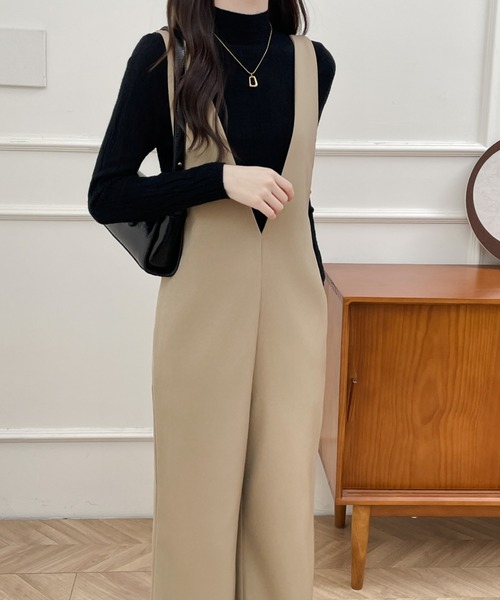 ABITOKYO（アビトーキョー） サロペット オーバーオール Vネック