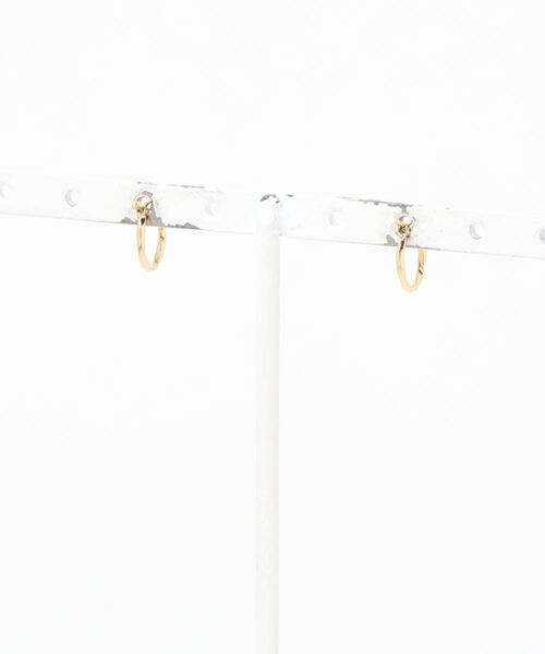 con affetto ピアス K18フープピアス レディース : ZOZOTOWN Yahoo!店