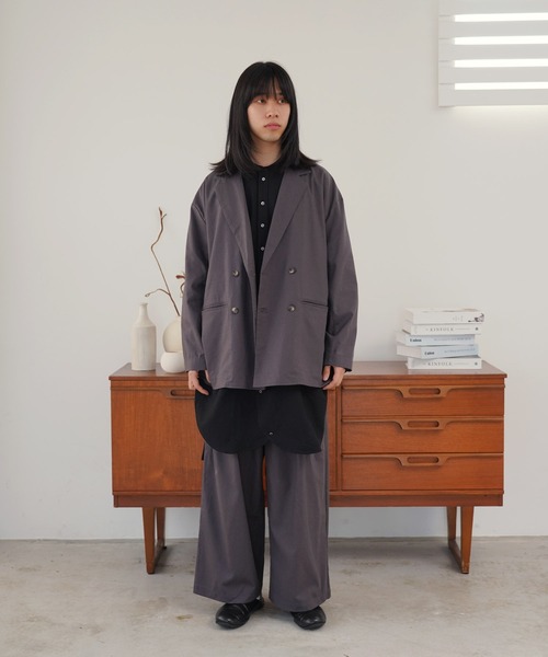 ジャケット テーラードジャケット ダブルブレスト メンズ レディース