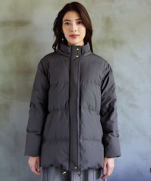 Tiaclasse ダウンコート ダウンジャケット 「安田美沙子さん着用・4way