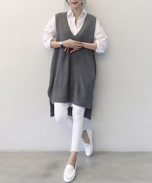 ブラウス シャツ オーバーサイズ ロングシャツ レディース : ZOZOTOWN