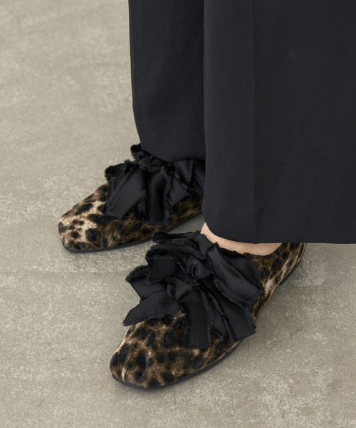 LE TALON（ル タロン） バレエシューズ パンプス 「追加」GRISEサテン