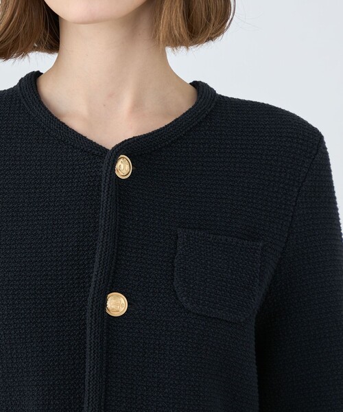 MACPHEE（マカフィー） ジャケット ノーカラージャケット モスライク