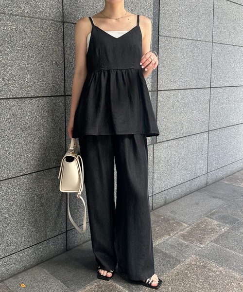 RANAN（ラナン） セットアップ デニムキャミビスチェセットアップ