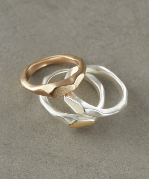 TEN. 指輪 リング SILVER925 チゼルリング(17~21号) レディース メンズ