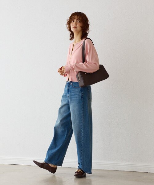 RIVE DROITE（リヴドロワ） カーディガン 「大人のこなれ感」ZIPニット