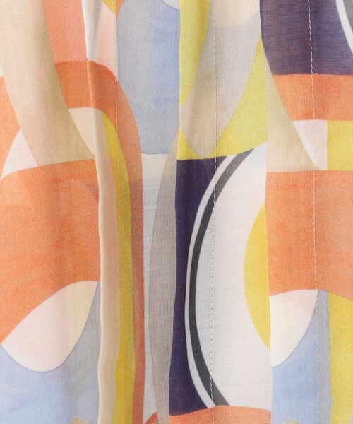 Ballsey（ボールジィ） ブラウス シャツ オプティカルプリント