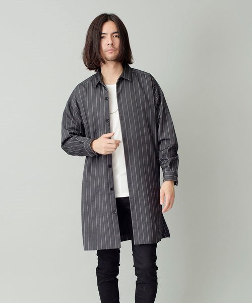 NO ID.（ノーアイディー） コート ジャケット 「NO ID.」Long Shirt