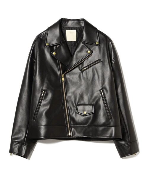 B：MING by BEAMS（ビーミング by ビームス） レザージャケット