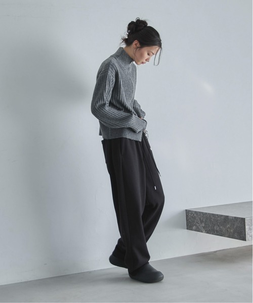 feepur（フェピュール） スウェットパンツ ジャージ 裏起毛カーブ