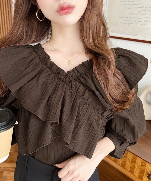 moment+ ブラウス シャツ 「累計販売枚数3万枚突破！」ドビー