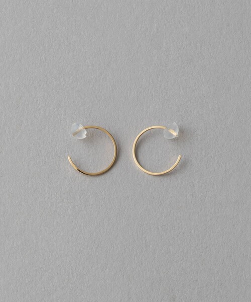 ete（エテ） ピアス 「ONLINE Limited」 K10YG フープピアス S
