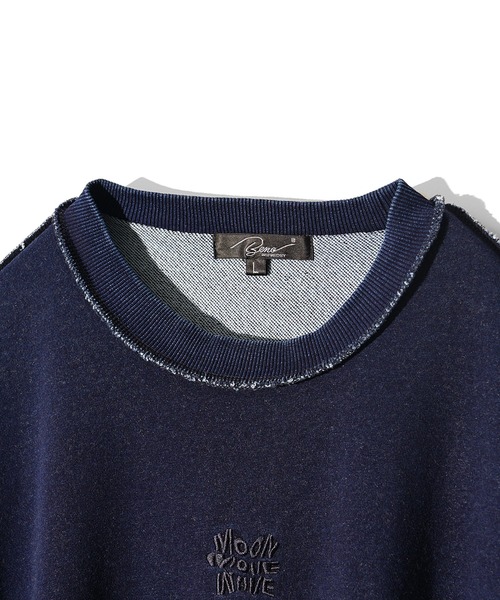 joker（ジョーカー） トレーナー スウェット 裏毛インディゴ染めアウト