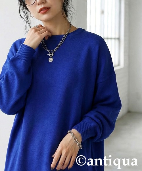 antiqua（アンティカ） ニット セーター ハイゲージニット レディース