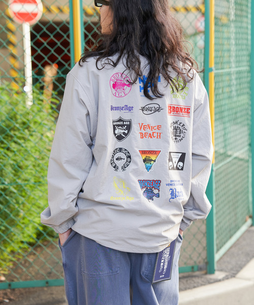 BRONZE AGE（ブロンズエイジ） カバーオール コーチジャケット メンズ